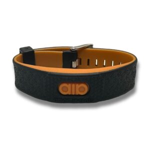 PULSEIRA 4 TECNOLOGIAS PRETO/LARANJA